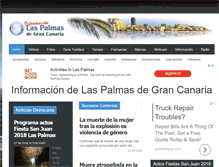 Tablet Screenshot of laspalmasdegrancanaria.net